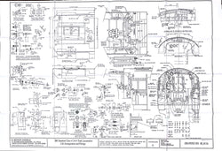 BR STD Class 4 Tank 80000: Cab and Fittings Drawing