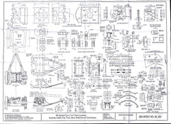 BR STD Class 4 Tank 80000: Frame Stretchers, Pony Truck, Brakes, and details Drawing