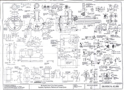 BR STD Class 4 Tank 80000: Smokebox, Footplating, and Vacuum ejector Drawing