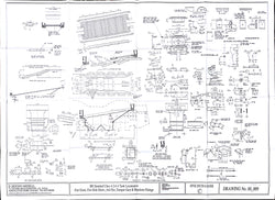 BR STD Class 4 Tank 80000: Ash Pan, Fire Grate, Damper Gear & Regulator Fittings Drawing