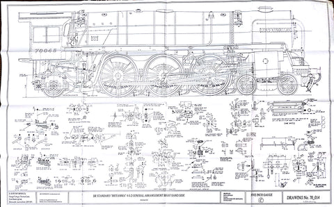 Britannia: General Arrangement RHS Drawing