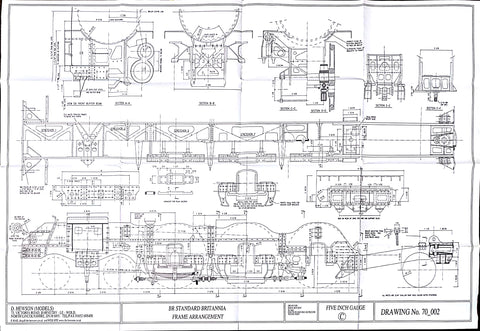 Britannia: Frame Arrangement Drawing