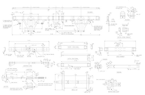 Wagons: LMS Diagram 2103 Van Drawing