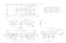 Wagons: BR Medfit Drawing to Diagram 1/019