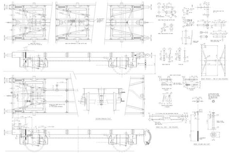 Wagons: GWR Brake Van Drawing