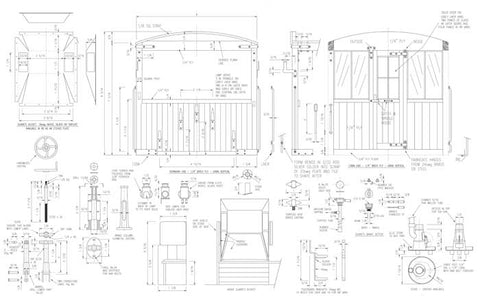 Wagons: LNER Standard Brake Van Drawing