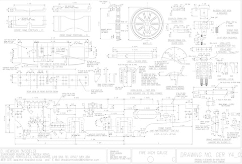 Y4: Frames, Wheels, and Brakes Drawing