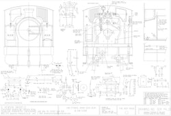 Y4: Backhead Fittings and Drain Cock Cross Shaft Drawing