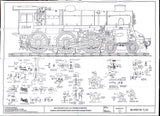 BR STD Class 4 Tender 75000: Complete Doug Hewson Drawing Set