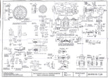 BR STD Class 4 Tender 75000: Complete Doug Hewson Drawing Set
