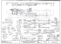 BR STD Class 4 Tender 75000: Motion Arrangement and Details Drawing