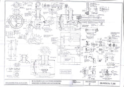 BR STD Class 4 Tender 75000: Smokebox, Platforms, and Vacuum Ejector Drawing