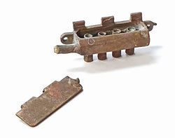 BR STD Fittings:  Wick Feed Swab Boxes - Quadruple