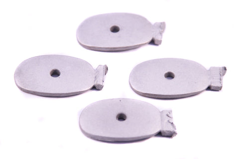 Carriages: Buffer Head Blanks - Oval