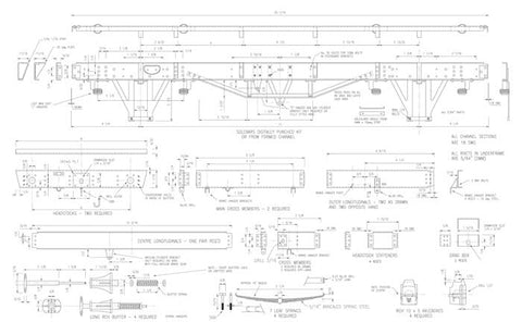 Wagons: LNER Standard Brake Van Drawing